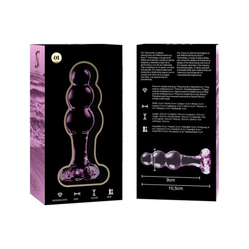 Modelo 1 Plug Cristal Rosa