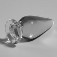 Clear Crystal Nebula Plug for Anal Play