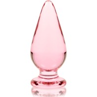 Modelo 4 Plug Cristal Rosa 11 Cm