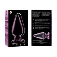 Modelo 4 Plug Cristal Rosa 11 Cm