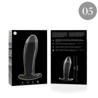 Clear Crystal Nebula Plug for Anal Play