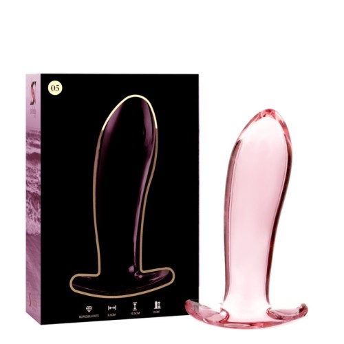 Modelo 5 Plug Cristal Rosa