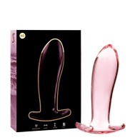 Model 5 Pink Glass Plug