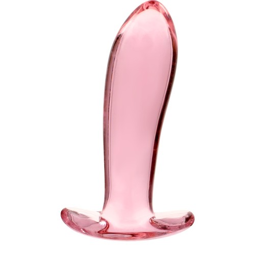 Model 5 Pink Glass Plug