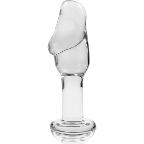 Model 6 Transparent Glass Plug