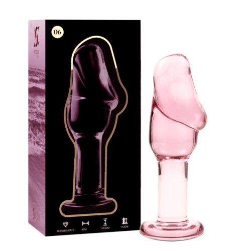 Elegant Pink Plug for Anal Exploration