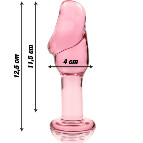 Elegant Pink Plug for Anal Exploration