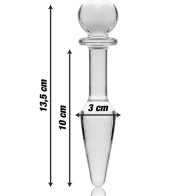 Modelo 7 Plug Cristal Transparente