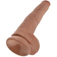 Realistic Penis with Testicles 35.6 Cm - Ultimate Experience