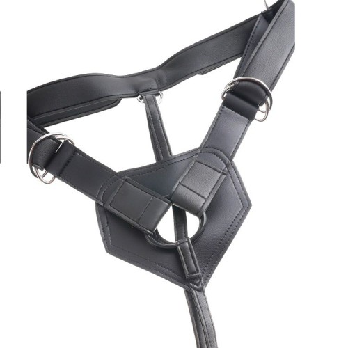 Harness Con Pene Realístico Marrón 20.3 cm