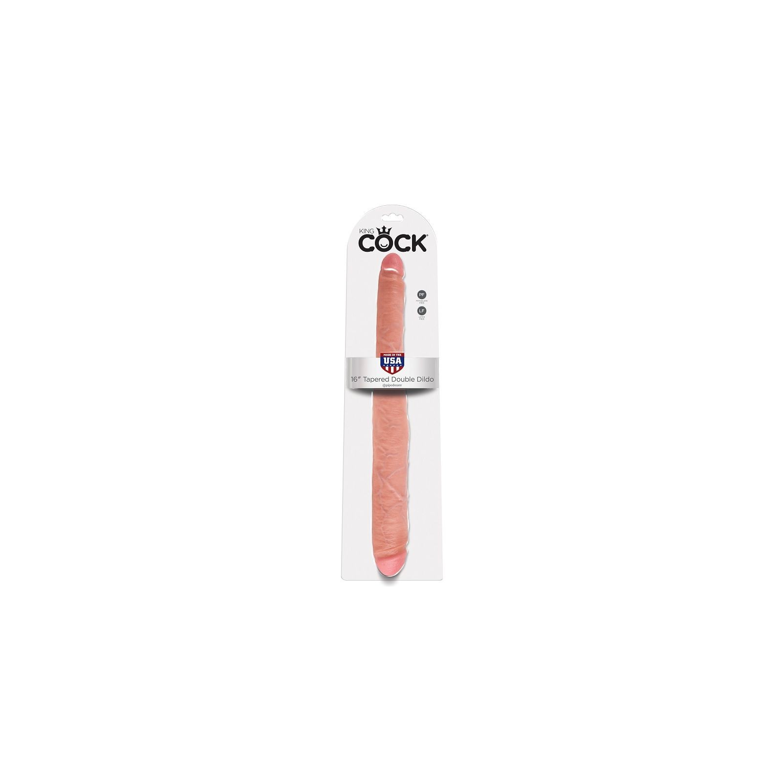 Dildo Doble Natural King Cock 40.6 Cm