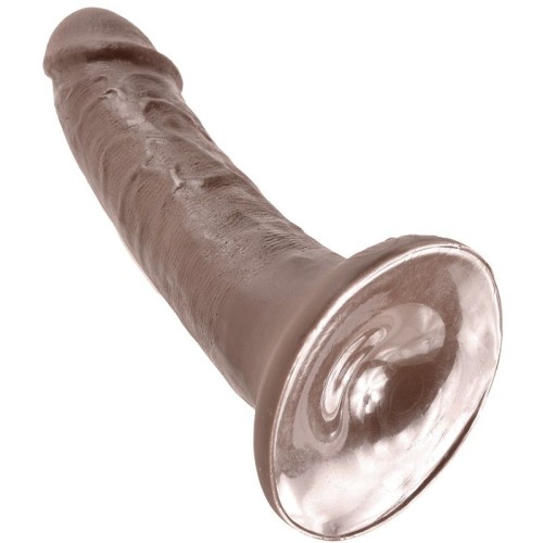 Pene Marrón Realístico King Cock 15.2 Cm