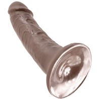 Pene Marrón Realístico King Cock 15.2 Cm