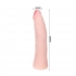 Baile Dildo de Silicona Tacto Piel Realista 19 Cm