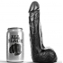 Dildo Realista Negro Suave 20 cm