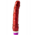 Vibrador Realista Rojo Morado 23 Cm