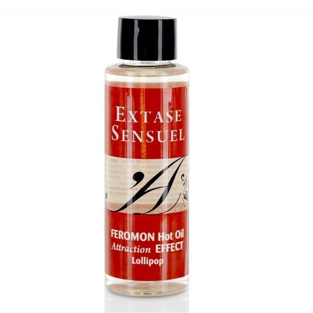 Aceite de masaje Efecto Calor con Feromonas Pirulet 100 ml