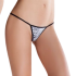 Passion Erotic Line Tanga Blanco Talla Unica Estampado Animal