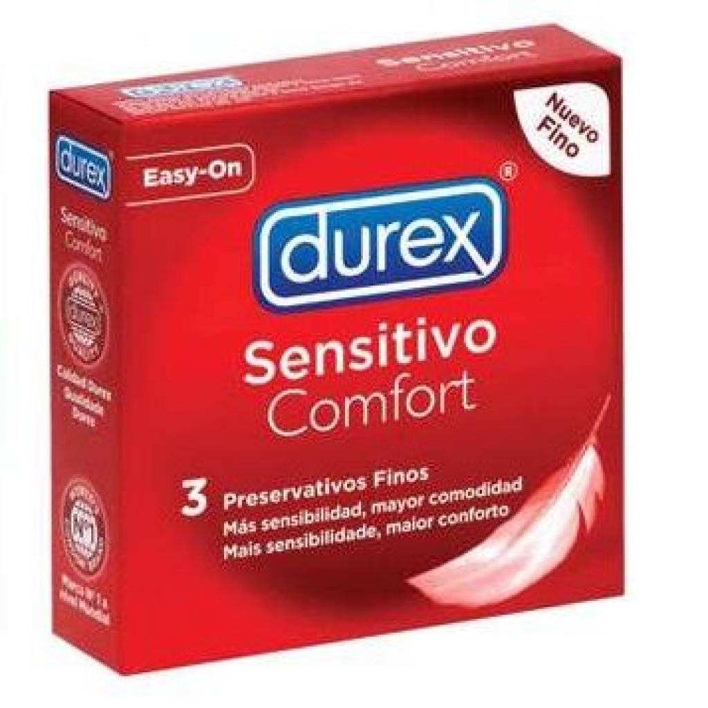 Durex Sensitivo Suave 3 Unidades