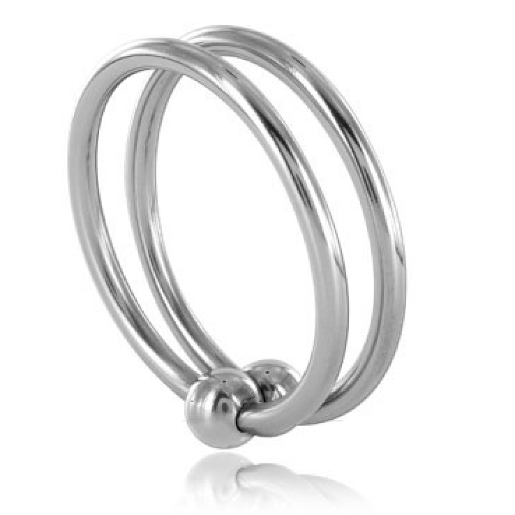 Anillo Doble de Acero para Pene - 30mm