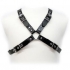 Black Buckle Harness For Men