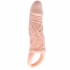 Baile Funda Extensora Pene Con Vibración Y Strap Para Testiculos 13.5 Cm