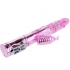 Vibrador Recargable con Rotación y Estimulador Throbbing Butterfly