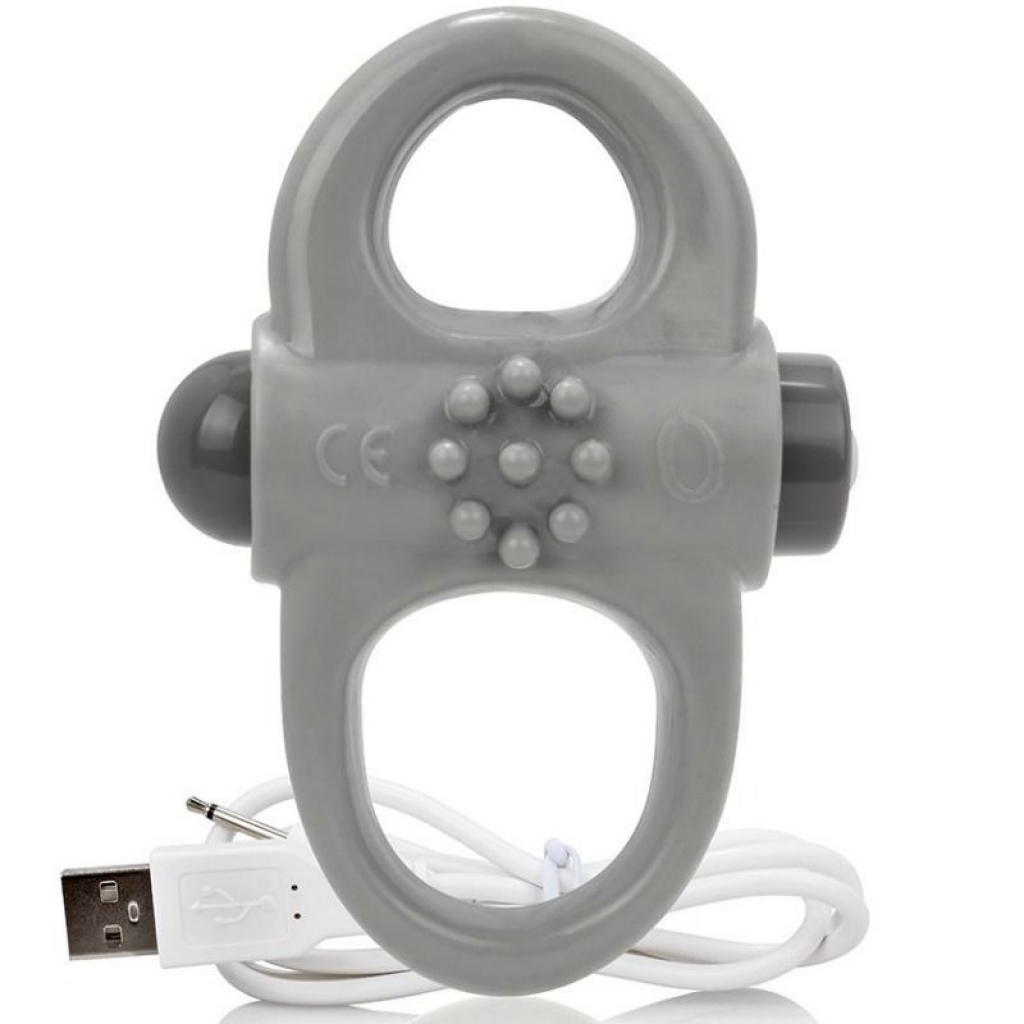 Anillo Vibrador Recargable Yoga - Gris