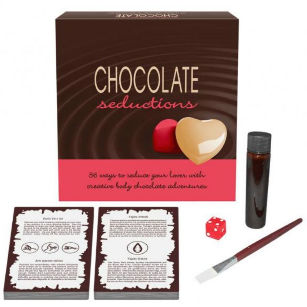 Chocolate Seductions - Set de Juego con Chocolate Corporal