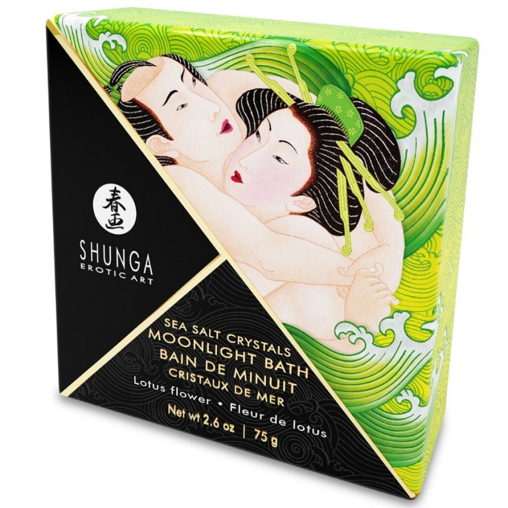 Shunga Sales De Baño Aromatizadas - Lotus 75 Gr