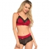 Leg Avenue Set Dos Piezas Rojo Y Negro S/M