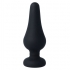 Plug Anal Intense Pipo L Silicona Negro 13 Cm