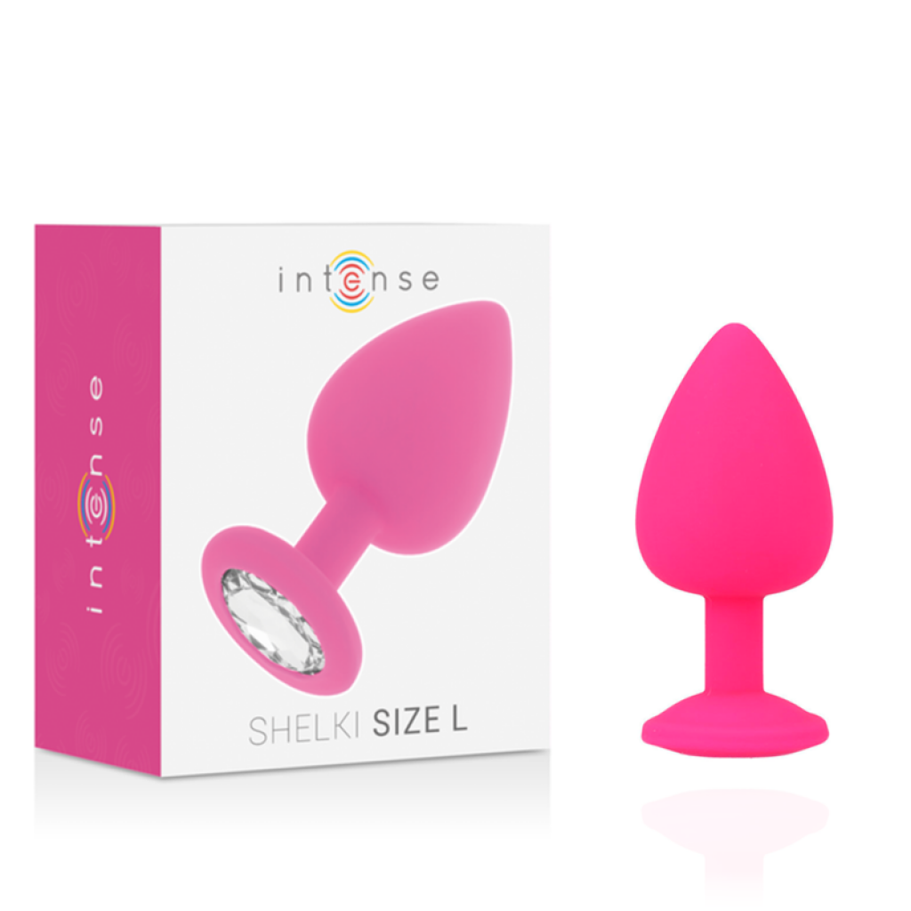 Intense Shelki L Plug Anal Fuchsia