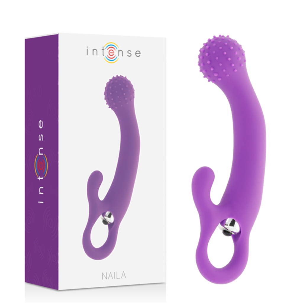 Intense Naila - Vibrador Silicona (Lila)