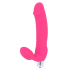 Dildo Vibrador Intenso de Silicona Fucsia con Siete Modos de Vibración