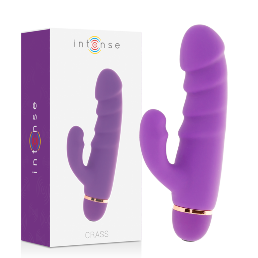 Intense Crass - Vibrador Silicone Lila 20 Velocidades