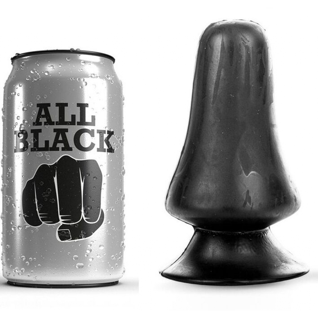 Buttplug All Black 12 cm