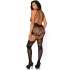 Bodystocking Diseño Floral Leg Avenue - Talla Grande