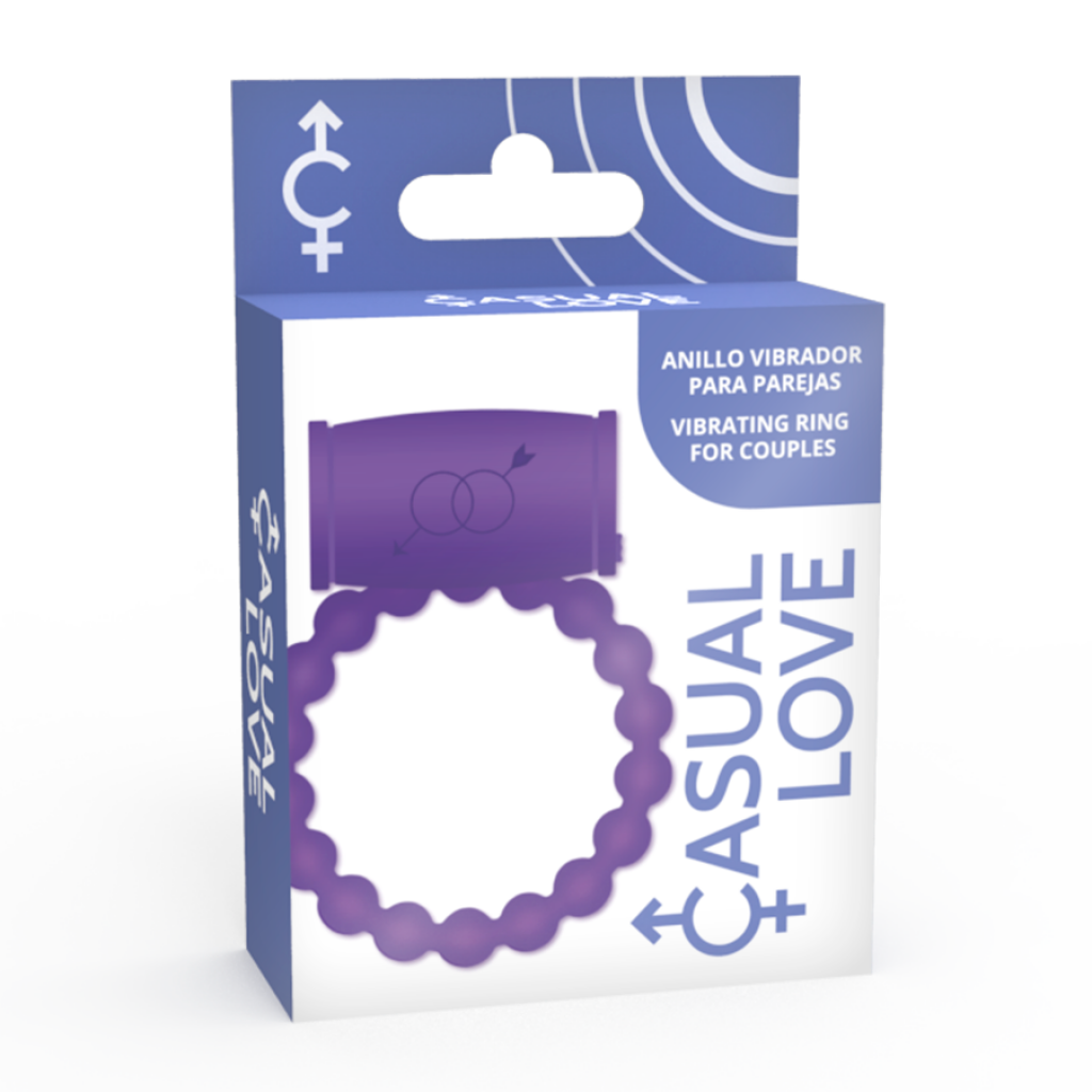 Anillo Vibrador para Parejas - Casual Love Ring 25 Violeta