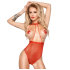 Teddy Rojo Me-seduce Lucy L/XL - Elegancia y Irreverencia