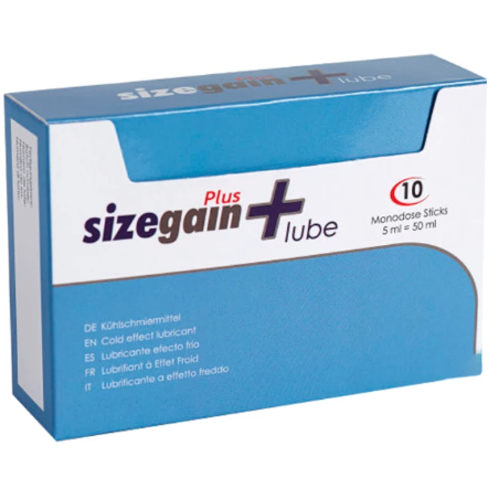 Lubricante Efecto Frío - Sizegain Plus Lube 500 Cosmetics