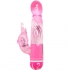 Vibrador Multivelocidad con Estimulador | Rosa