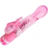 Vibrador Multivelocidad con Estimulador | Rosa