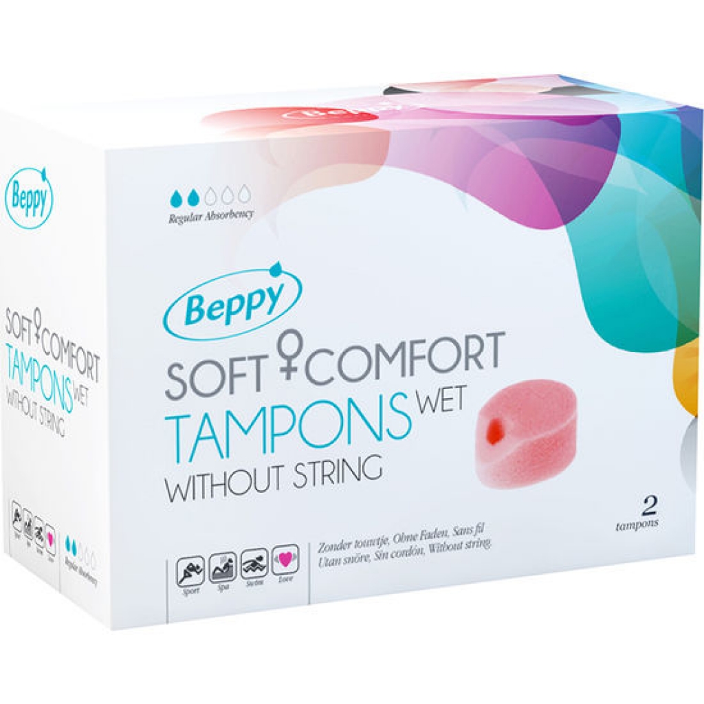 Tampones Higiénicos Lubricados Beppy Soft Comfort 2 Uds