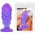 Plug Anal Unisex Con Ventosa Lila - Estímulo Placentero