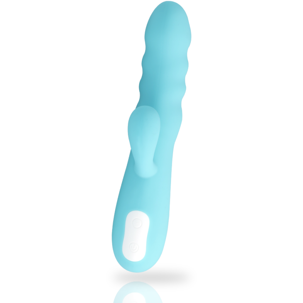 Eiffel: Vibrador Rotador - Azul Turquesa