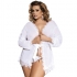 Subblime Babydoll Blanco con Franjas Talla Grande