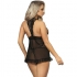 Babydoll Abierto Sublime Negro S/M