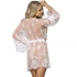 Sublime Babydoll Mangas Acampanadas Encaje Blanco L/XL