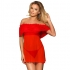 Subblime Set Vestido Corto + Tanga Rojo L/XL